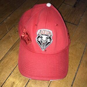 New Mexico Lobos Adjustable Red NCAA hat